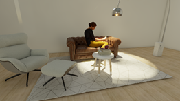 3D INTERIOR DESIGN | SKETCH UP E VRAY